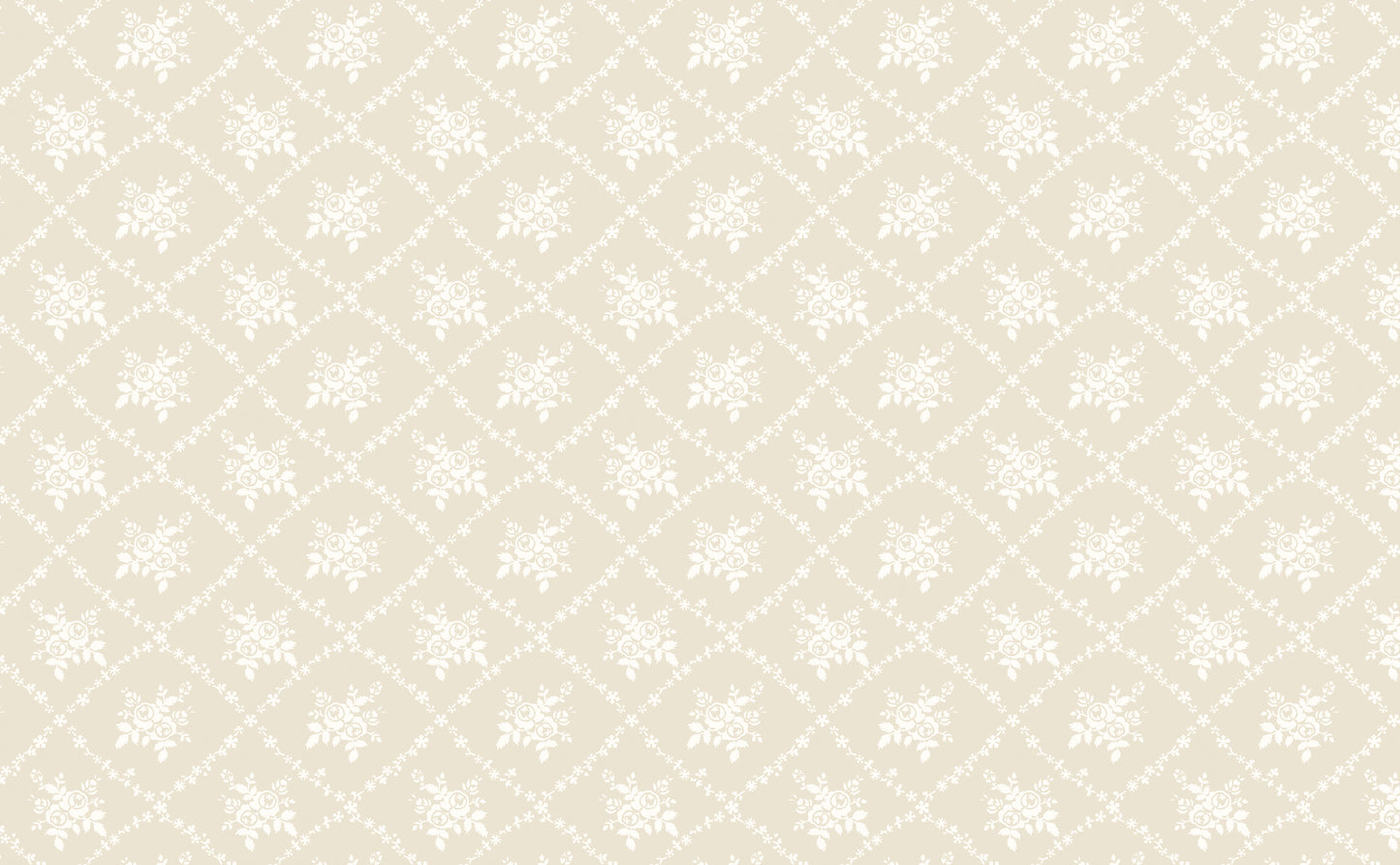 Precut Fabric Layer Cake - Classic Keepsakes Ecru Quilting Fabrics - 10" Fabric Squares