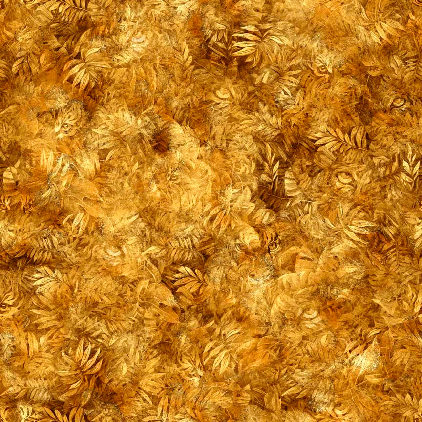 Precut Fabric Layer Cake Eye of the Tiger by Morris Creative Group for QT Fabrics - 10" Squares