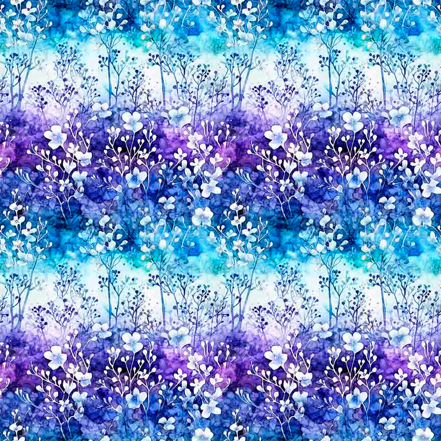 Precut Fabric Jelly Roll Fantasia Collection by Dan Morris for QT Fabrics - 2 1/2" Strips