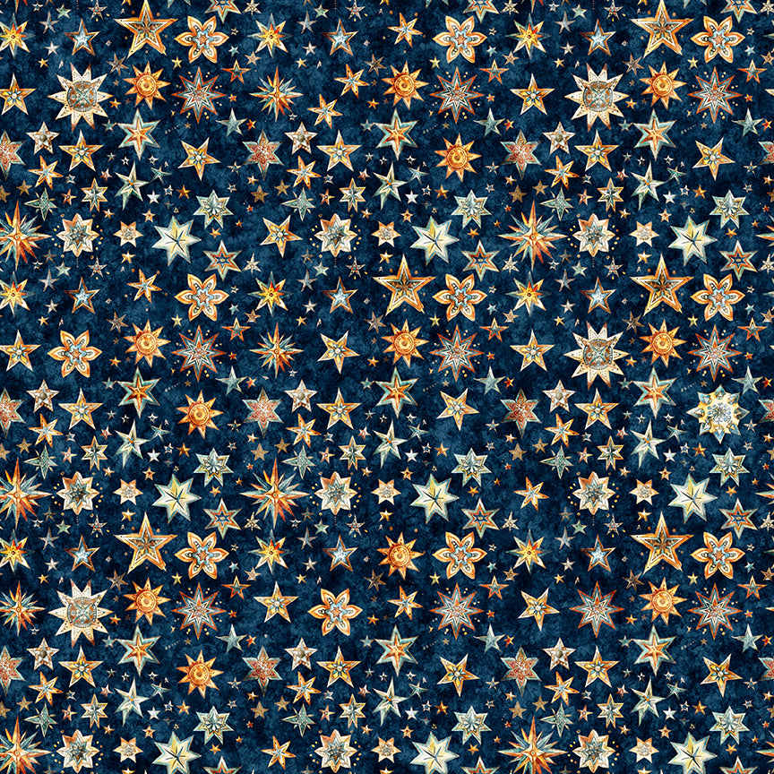 Precut Fabric Jelly Roll Bohemian Sunrise Collection by Morris Creative Group for QT Fabrics - 2 1/2" Strips