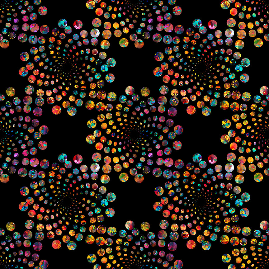 Precut Fabric Fat Quarters Bedazzled by Morris Creative Group for QT Fabrics - 15 Fat Quarters