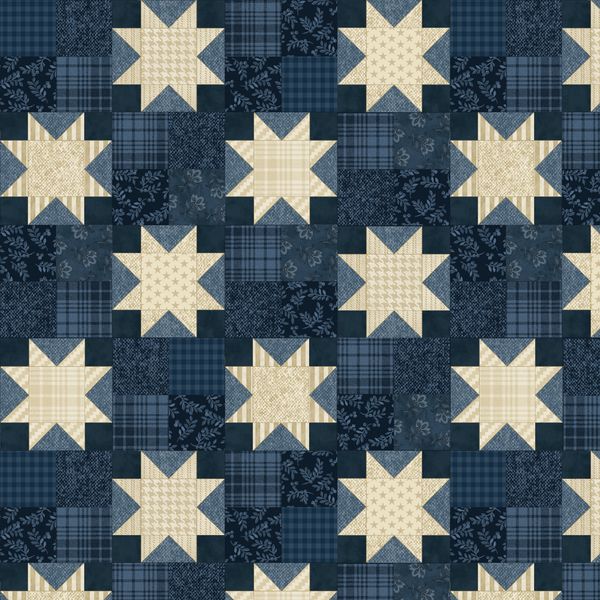 Precut Fabric Jelly Roll American Spirit Collection by Cheryl Haynes for Benartex Traditions - 2 1/2" Strips