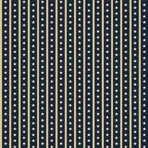 Precut Fabric Jelly Roll American Spirit Collection by Cheryl Haynes for Benartex Traditions - 2 1/2" Strips