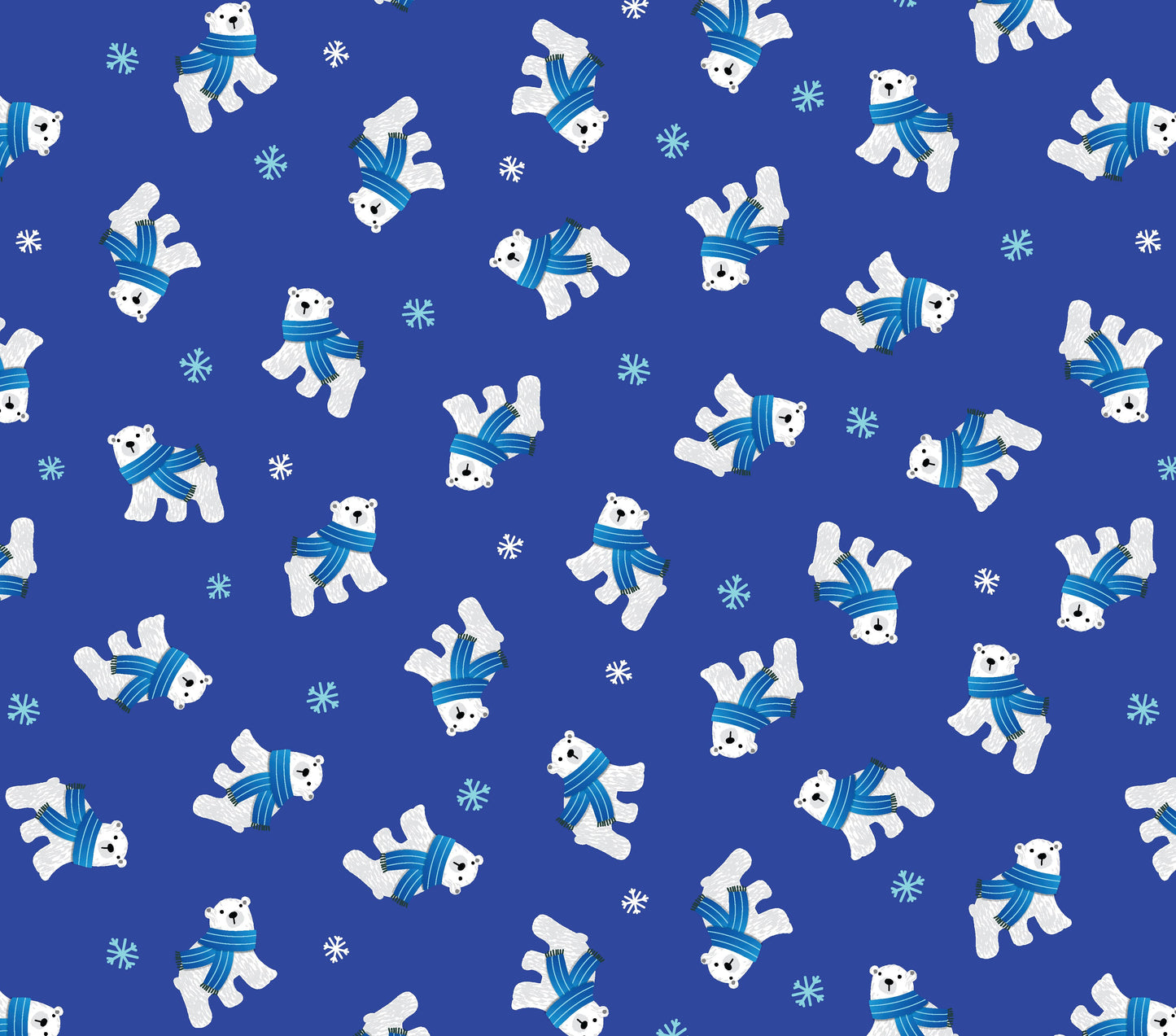 Fabric Layer Cake Arctic Friends by Benartex Kanvas Studio - 10" Squares
