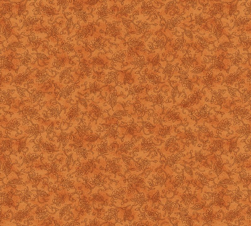 Precut Fabric Charm Pack Autumn Breeze by Nancy Halvorsen for Benartex Traditions - 5" Fabric Squares