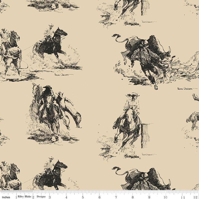 Precut Fabric Charm Pack - Back of the Chutes by Hugh Cabot for Riley Blake Designs - 5" Fabric Squares