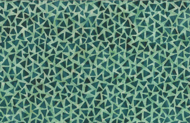 8 Fabric Fat Quarter Bundle - Bali All The Angles - Triple Dyed Bali Batiks by Benartex