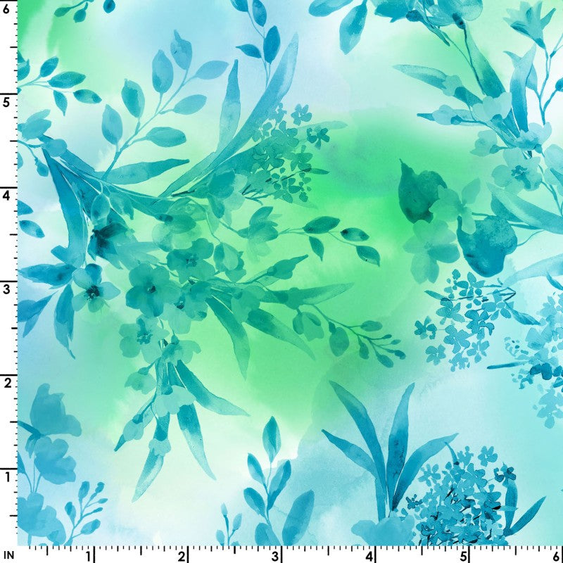 Fabric Fat Quarter Bundle BLOOM BRIGHT by Maywood Studio - 16 Fat Quarters