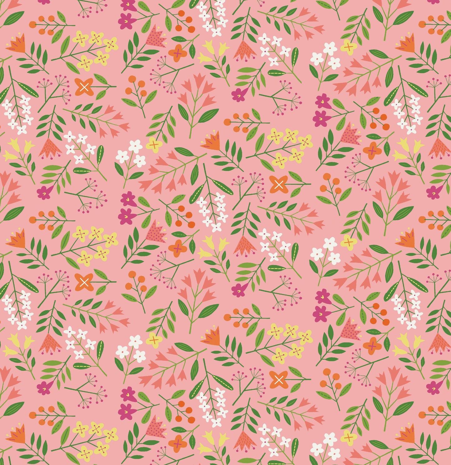 Fabric Layer Cake Blooming Color I by Wolff Paper for Benartex Project X - 10" Squares