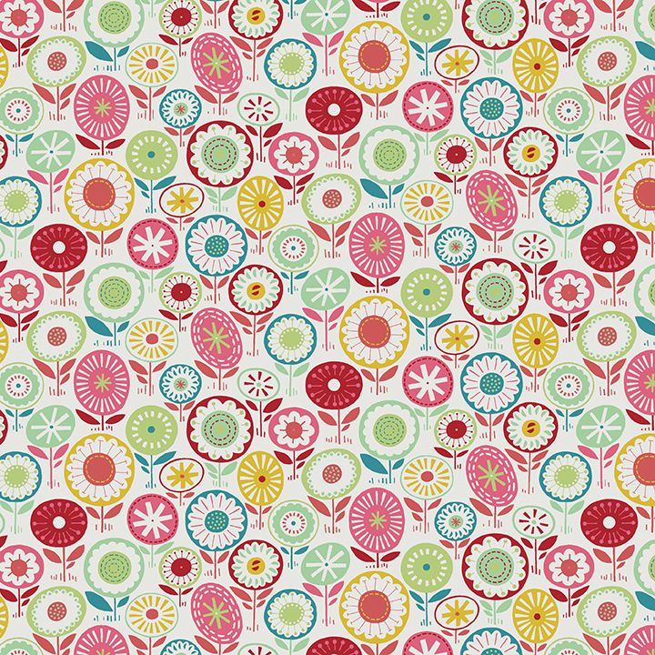 18 Fabric Fat Quarter Bundle - Blooming Color I Collection by Wolff Paper for Benartex