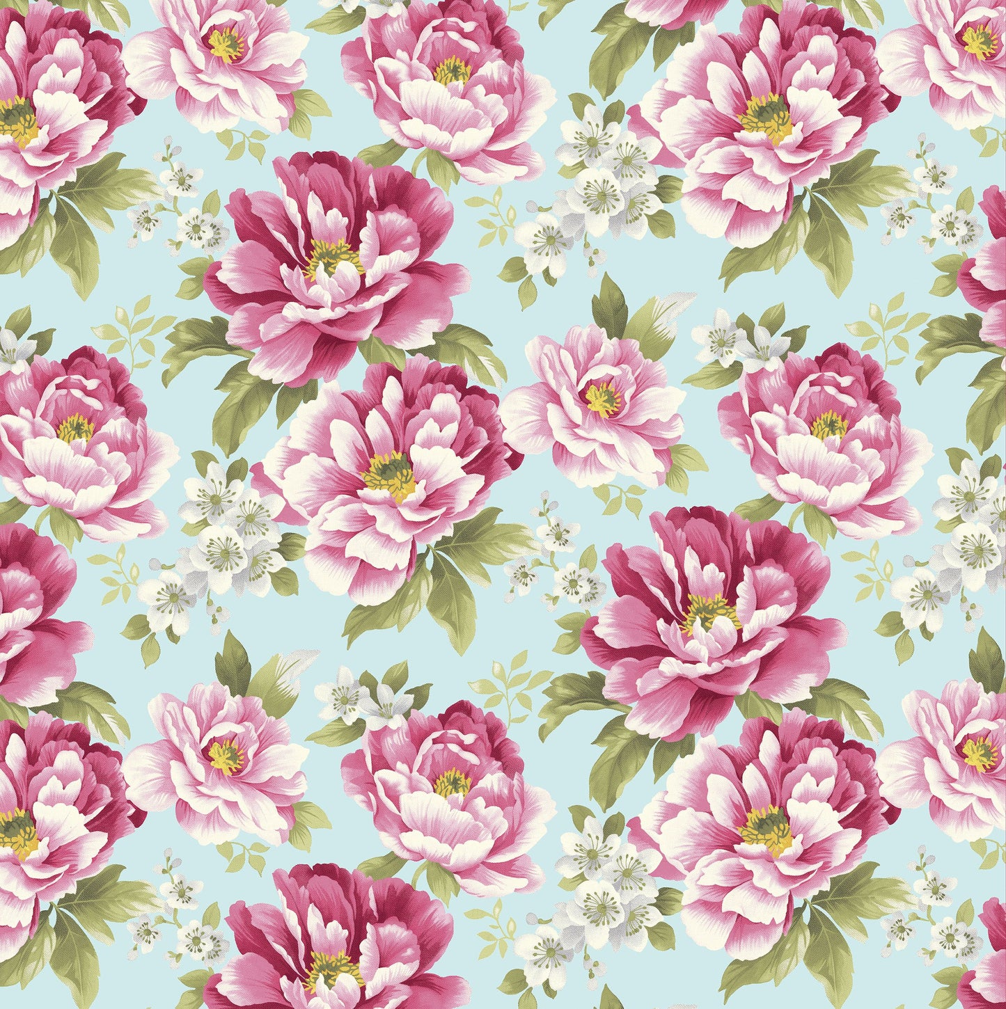 Fabric Design Roll CAMELLIA by Jackie Robinson Strip-Pies by Benartex - 2 1/2" Wide Strips - Quilt Fabric