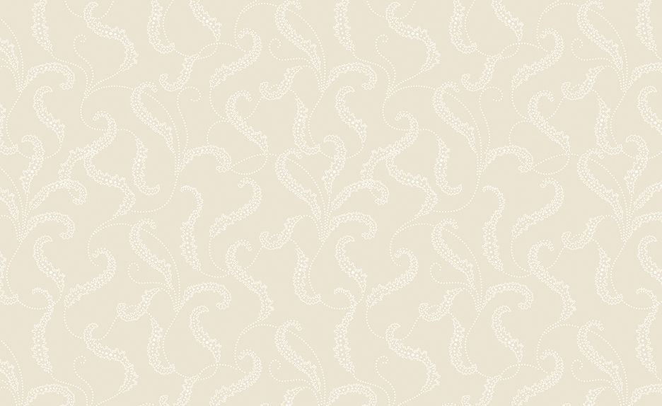 Precut Fabric Charm Pack - Classic Keepsakes Ecru Benartex Traditions by Kanvas - 5" Fabric Squares
