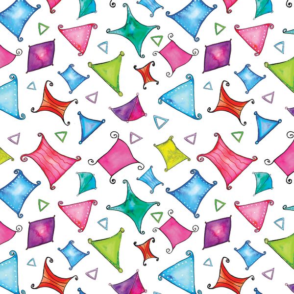 8 Fabric Fat Quarter Bundle - Color and Light by Anna Nyman for Benartex Contempo