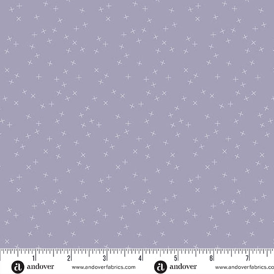 Precut Fabric Jelly Roll - Crisscross by Makower UK for Andover Fabrics - 2 1/2" Strips