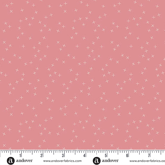 Precut Fabric Jelly Roll - Crisscross by Makower UK for Andover Fabrics - 2 1/2" Strips