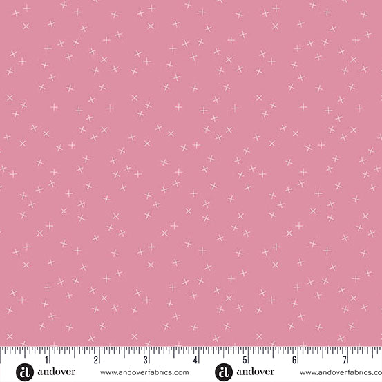 Precut Fabric Jelly Roll - Crisscross by Makower UK for Andover Fabrics - 2 1/2" Strips