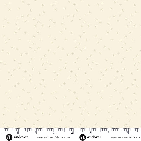 Precut Fabric Jelly Roll - Crisscross by Makower UK for Andover Fabrics - 2 1/2" Strips
