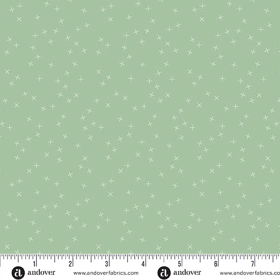 Precut Fabric Jelly Roll - Crisscross by Makower UK for Andover Fabrics - 2 1/2" Strips