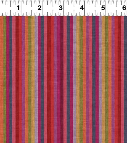 Precut Fabric Fat Quarters - Earth Song by Laurel Burch for Clothworks - 20 Different Fabrics
