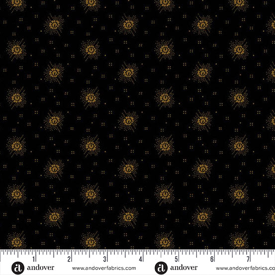 2 1/2" Fabric Strips - Espresso by Andover Fabrics