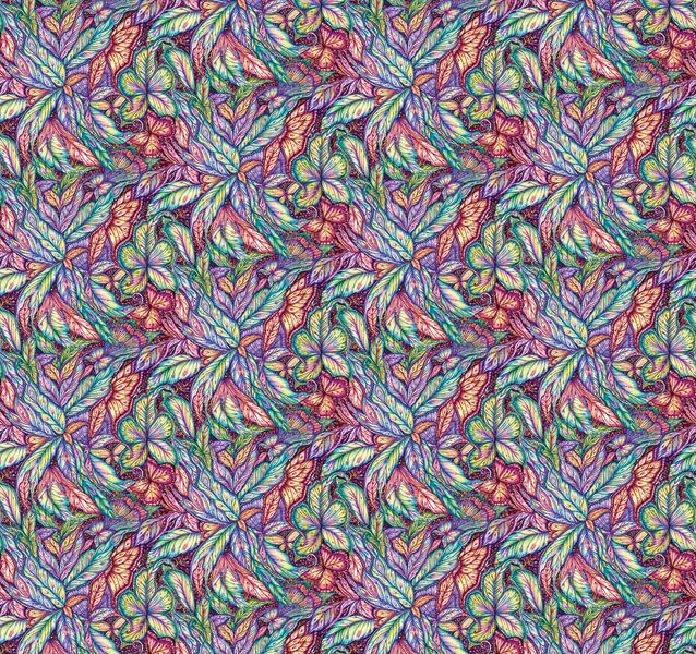 14 Fabric Fat Quarter Bundle - Fairy Enchantment by Donna Antonucci for Benartex Artistry
