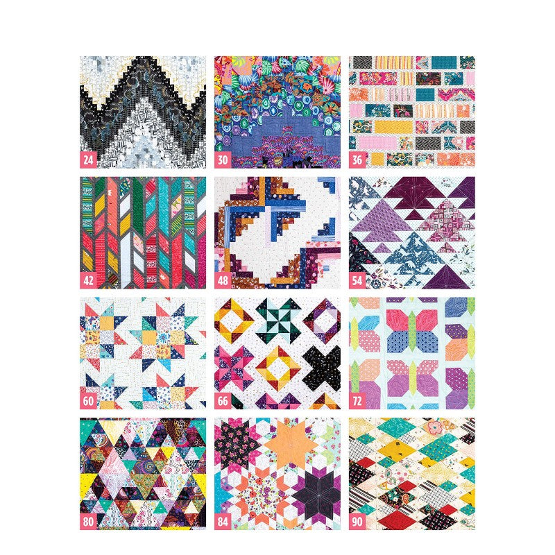 Fat Quarter Workshop Book by Stephanie Soebbing - Skill Building Quilt Patterns
