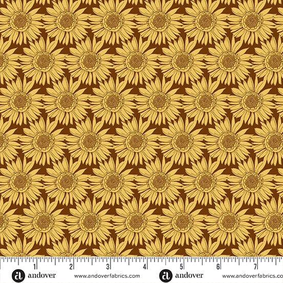 Precut Fabric Layer Cake Flourish Collection by Alexandra Bordallo for Andover Fabrics - 10" Squares