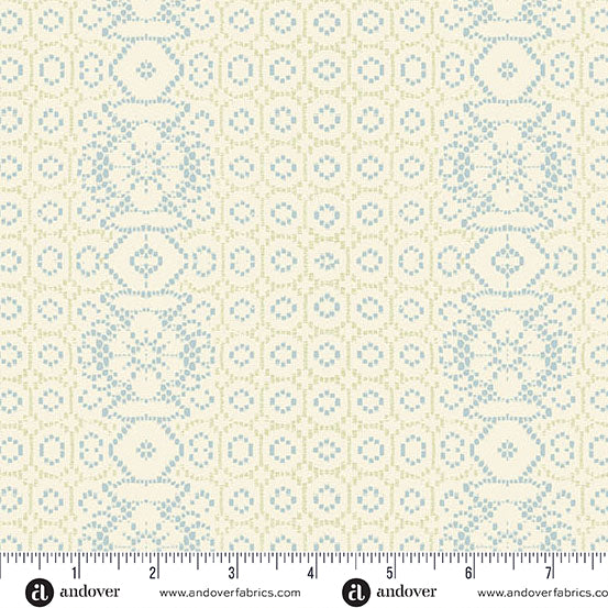 Precut Fabric Layer Cake Flourish Collection by Alexandra Bordallo for Andover Fabrics - 10" Squares
