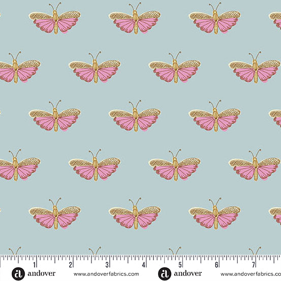 Precut Fabric Layer Cake Flourish Collection by Alexandra Bordallo for Andover Fabrics - 10" Squares