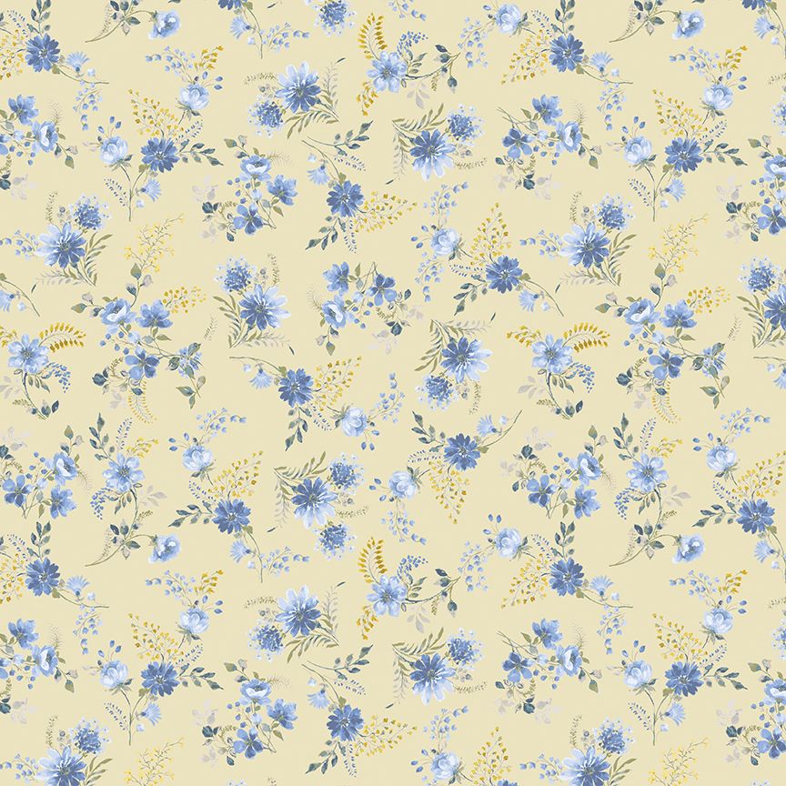 Precut Fabric Jelly Roll French Meadow Collection by Jan Shore for Benartex Traditions - 2 1/2" Strips