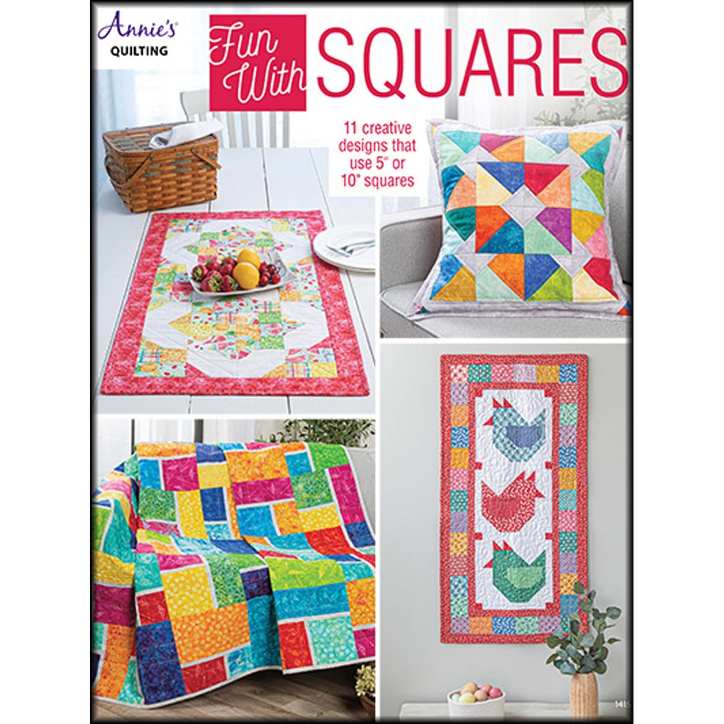 Fun With Squares Quilt Book by Annie's Quilting