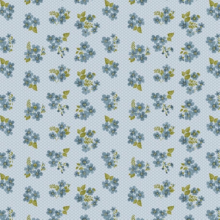 Fabric Layer Cake GARDEN HAPPY by Painted Sky Studio for Benartex - 10" Quilt Fabric Squares