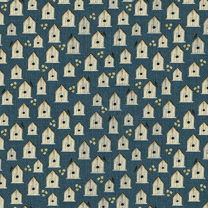 Fabric Layer Cake GARDEN HAPPY by Painted Sky Studio for Benartex - 10" Quilt Fabric Squares