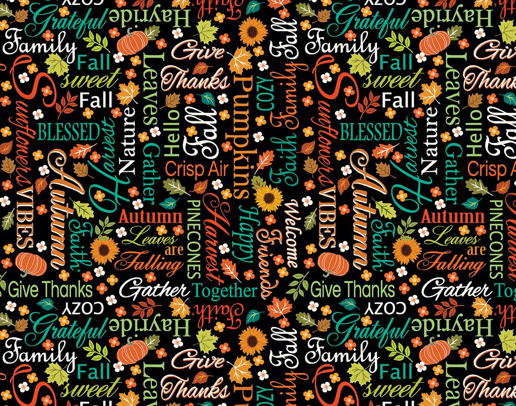 14 Fabric Fat Quarter Bundle - Gather Together Collection by Nicole Decamp for Benartex