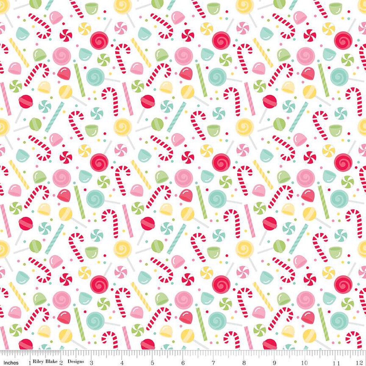 Precut Fabric Layer Cake Gingerbread Kisses from Doodlebug Design for Riley Blake Designs - 10" Squares