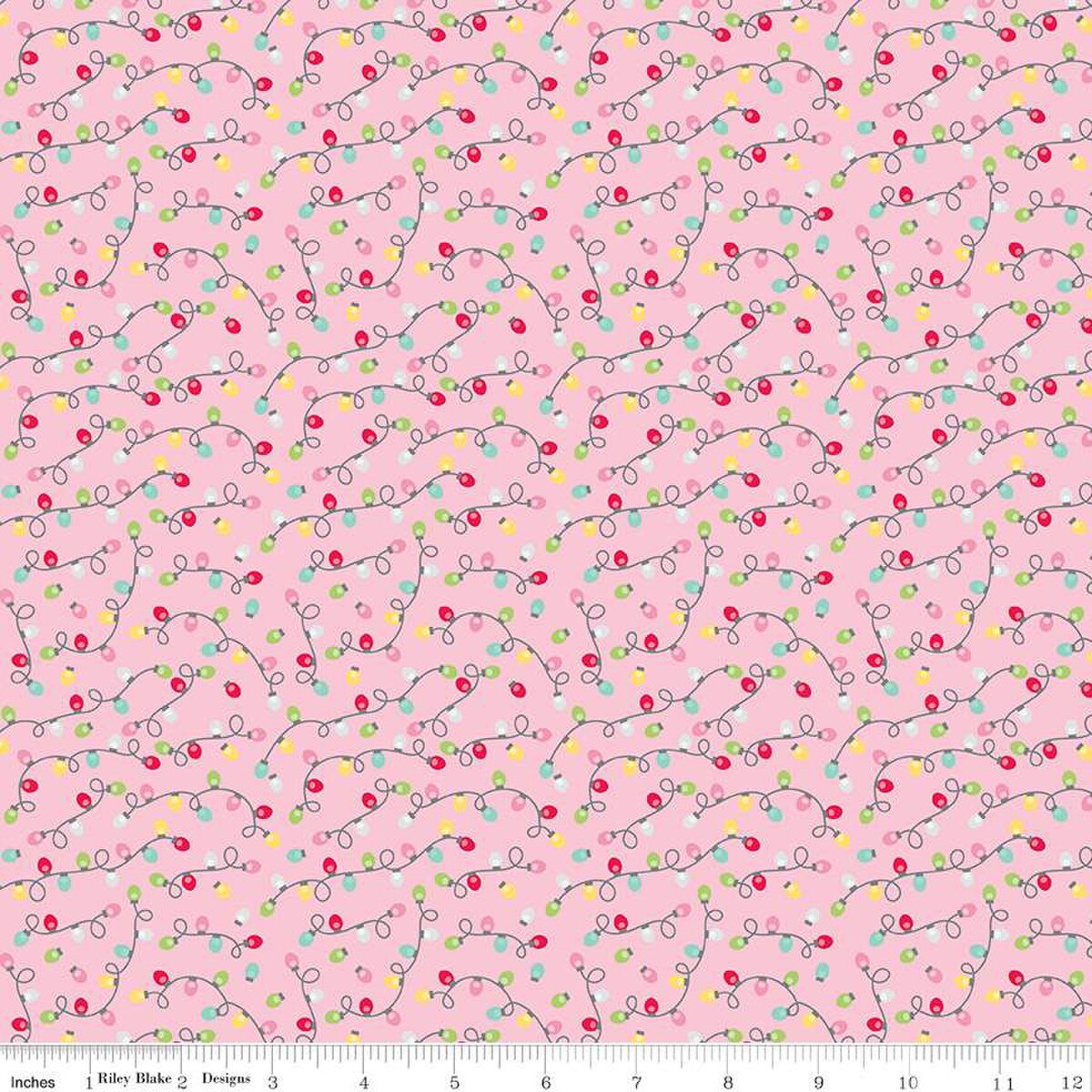 Precut Fabric Layer Cake Gingerbread Kisses from Doodlebug Design for Riley Blake Designs - 10" Squares