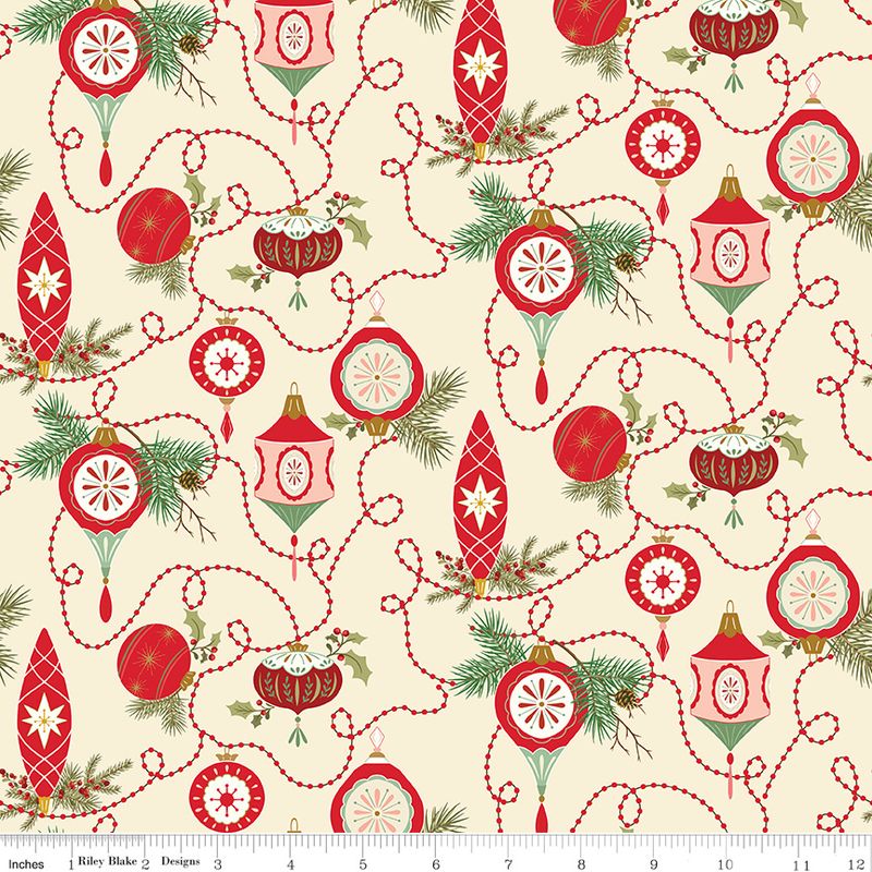 Precut Fabric Charm Pack Glisten by Sandy Gervais for Riley Blake Designs - 5" Fabric Squares