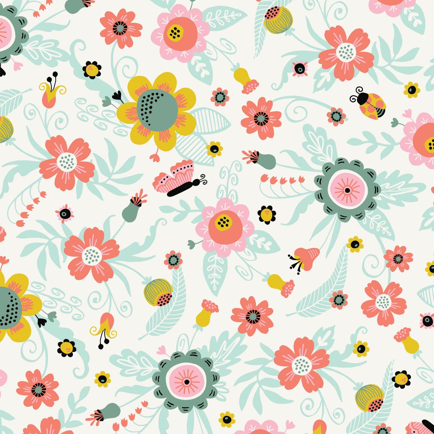 Precut Fabric Jelly Roll Golden Afternoon Collection by Felicity Fabrics - 2 1/2" Strips