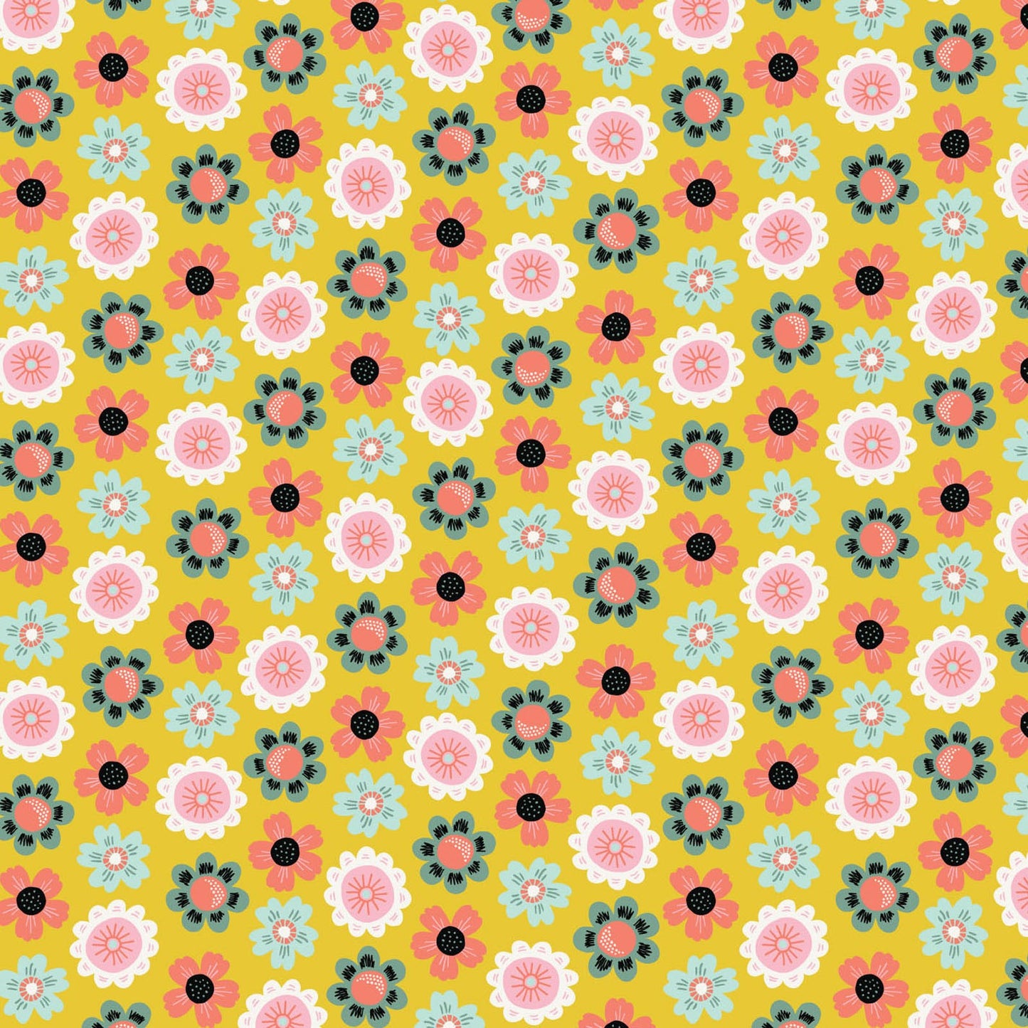 Precut Fabric Jelly Roll Golden Afternoon Collection by Felicity Fabrics - 2 1/2" Strips