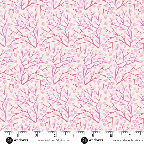 2 1/2" Fabric Strips - Heart Nouveau by Eye Candy Quilts for Andover Fabrics