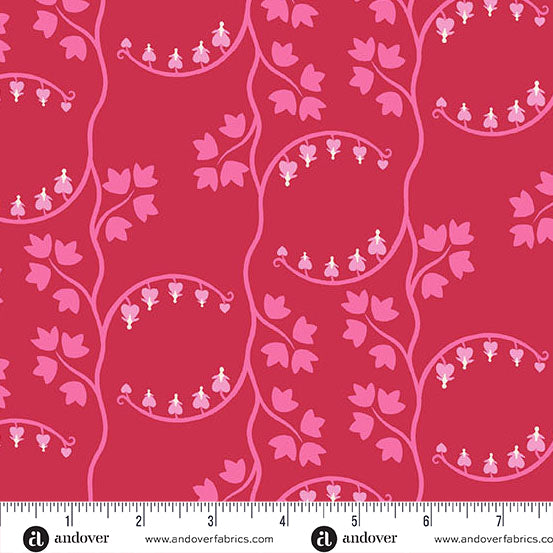 2 1/2" Fabric Strips - Heart Nouveau by Eye Candy Quilts for Andover Fabrics