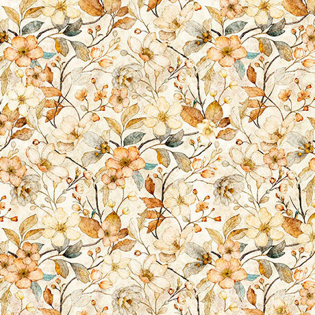Precut Fabric Fat Quarters Hunny Bunny by Morris Creative Group for QT Fabrics - 17 Fat Quarters