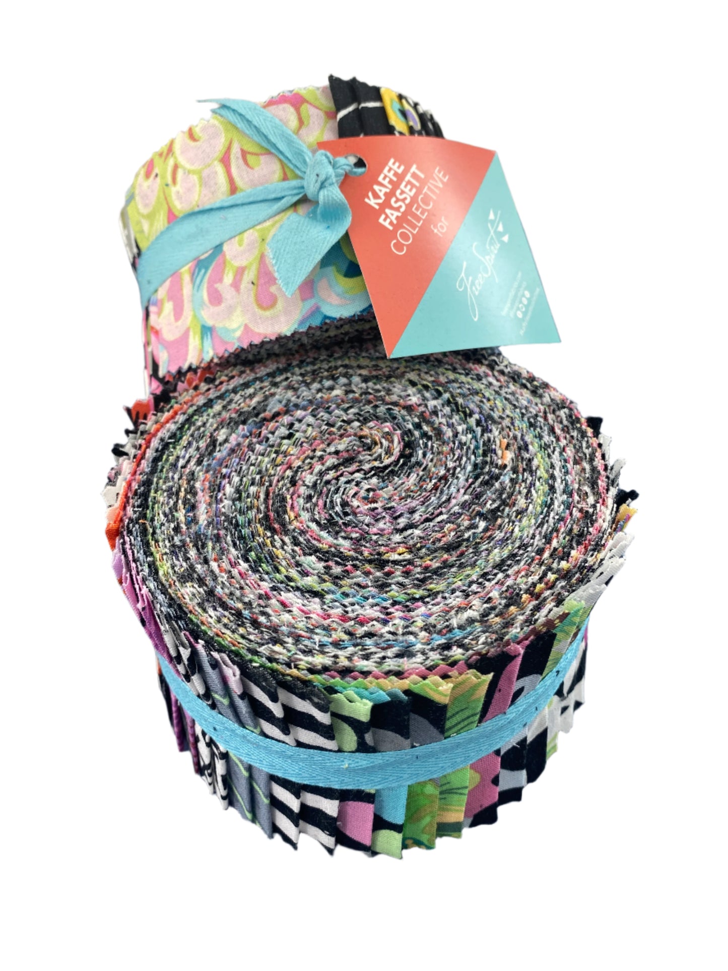 Precut Fabric Jelly Roll - Polaris Collection by Kaffe Fassett for Free Spirit Fabrics - 2 1/2" Strips