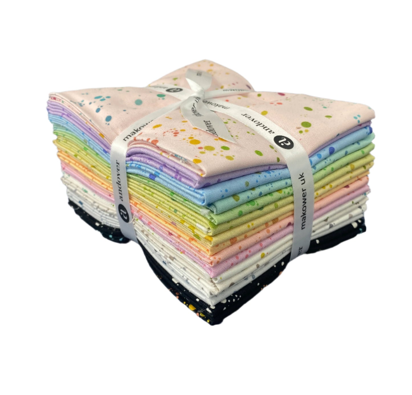 Precut Fabric Fat Quarters - Fizz by Giucy Giuce for Andover Fabrics - 16 Different Fat Quarters
