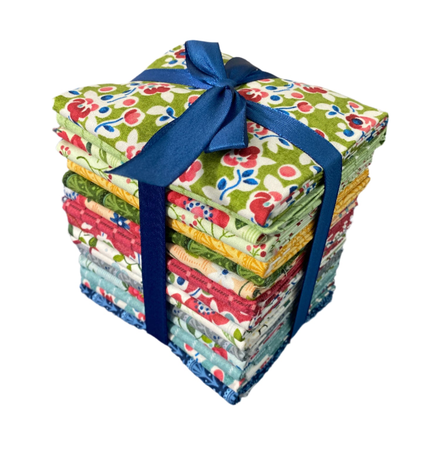 16 Fabric Fat Quarter Bundle - Wander Lane Collection by Nancy Halvorsen for Benartex
