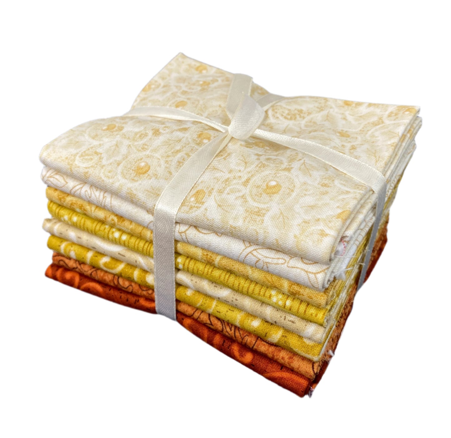 8 Fabric Fat Quarter Bundle - Autumn Breeze Collection by Nancy Halvorsen for Benartex