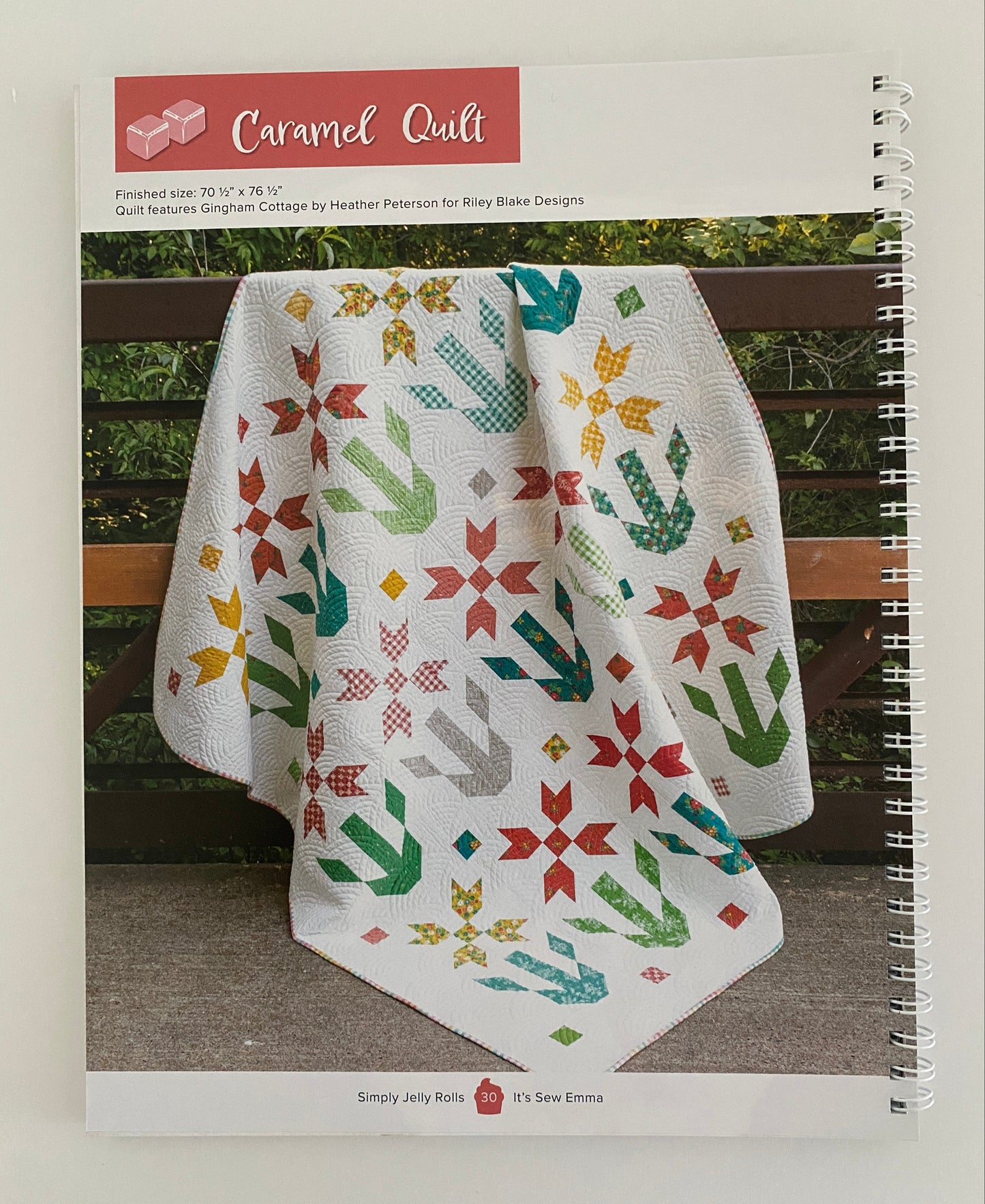 Simply Jelly Rolls Quilt Book by It's Sew Emma