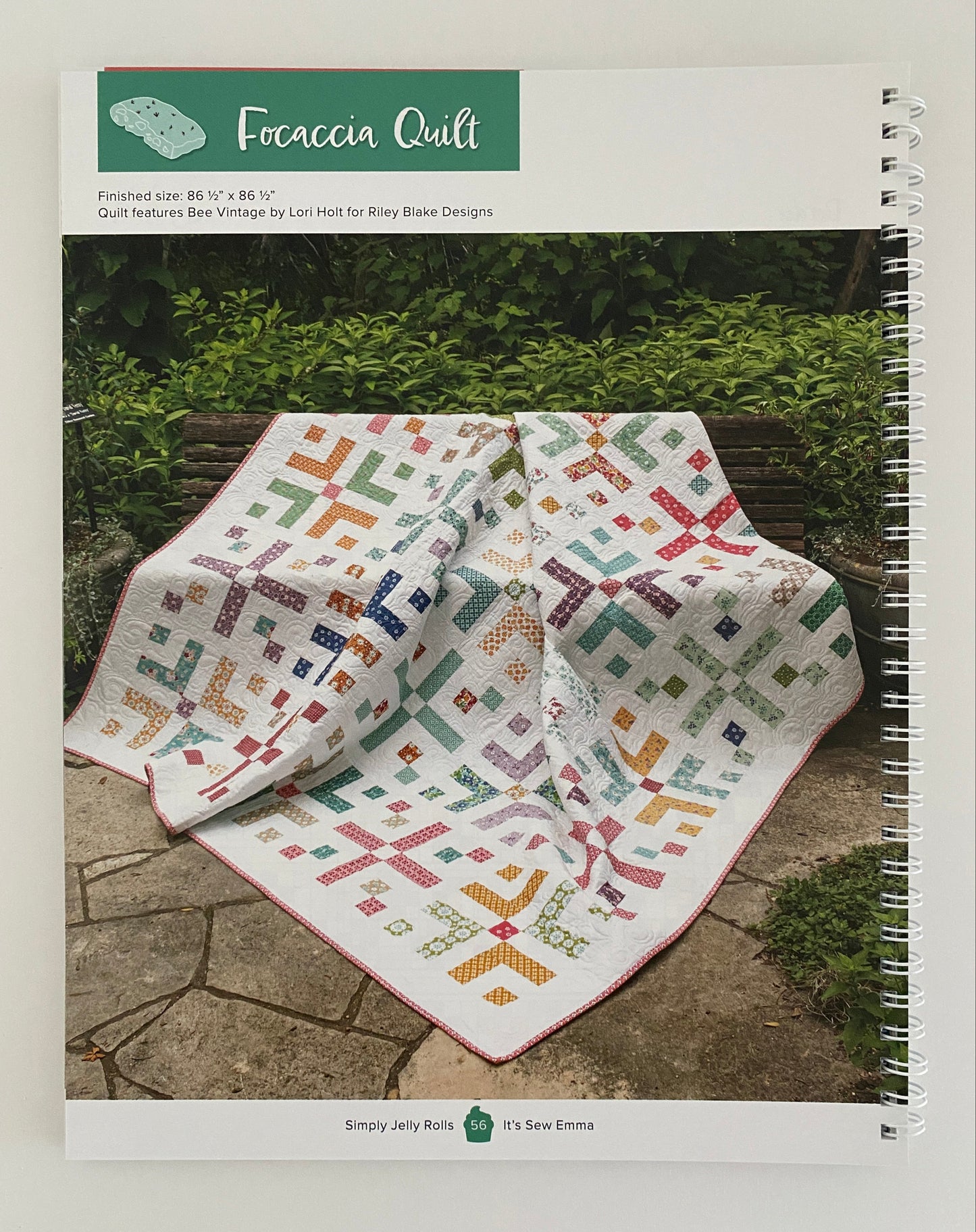 Simply Jelly Rolls Quilt Book by It's Sew Emma