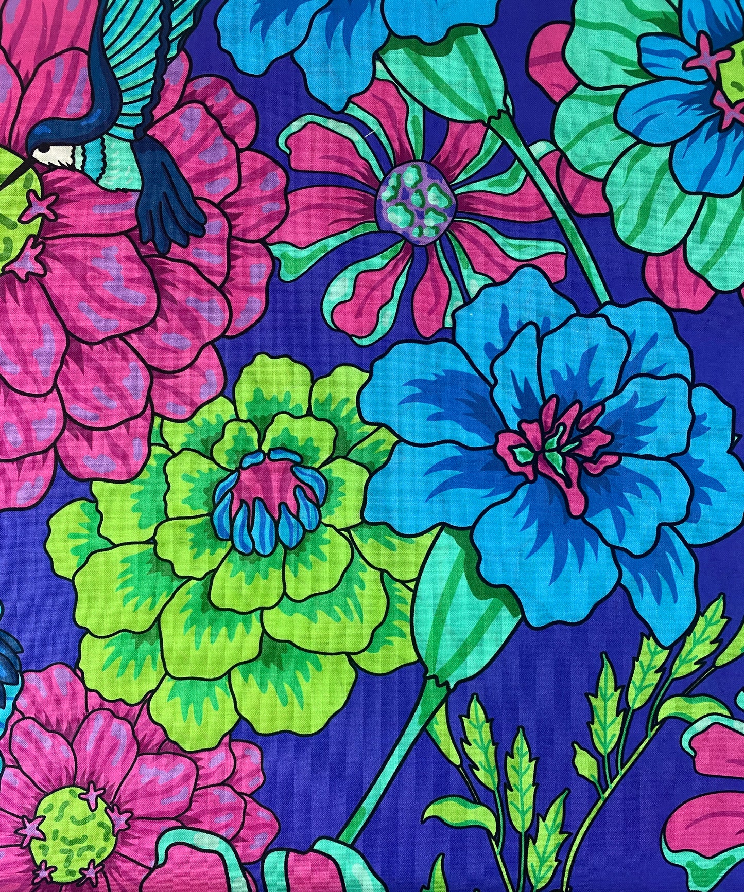 107"/108" Wide Multi Color Large Print Botanic Blast Collection by Sew Yeah Quilting for Riley Blake Designs