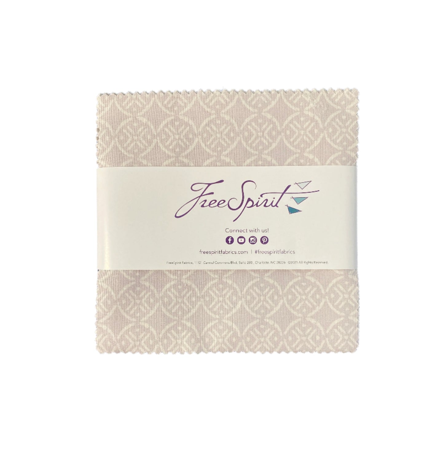 Precut Fabric Charm Pack Complements Basics by Sew Kind of Wonderful for Free Spirit Fabrics - 5" Fabric Squares